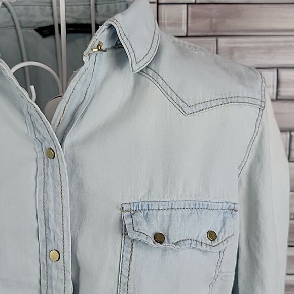 Zara Trafulac button down shirt Size XS - Picture 4 of 13